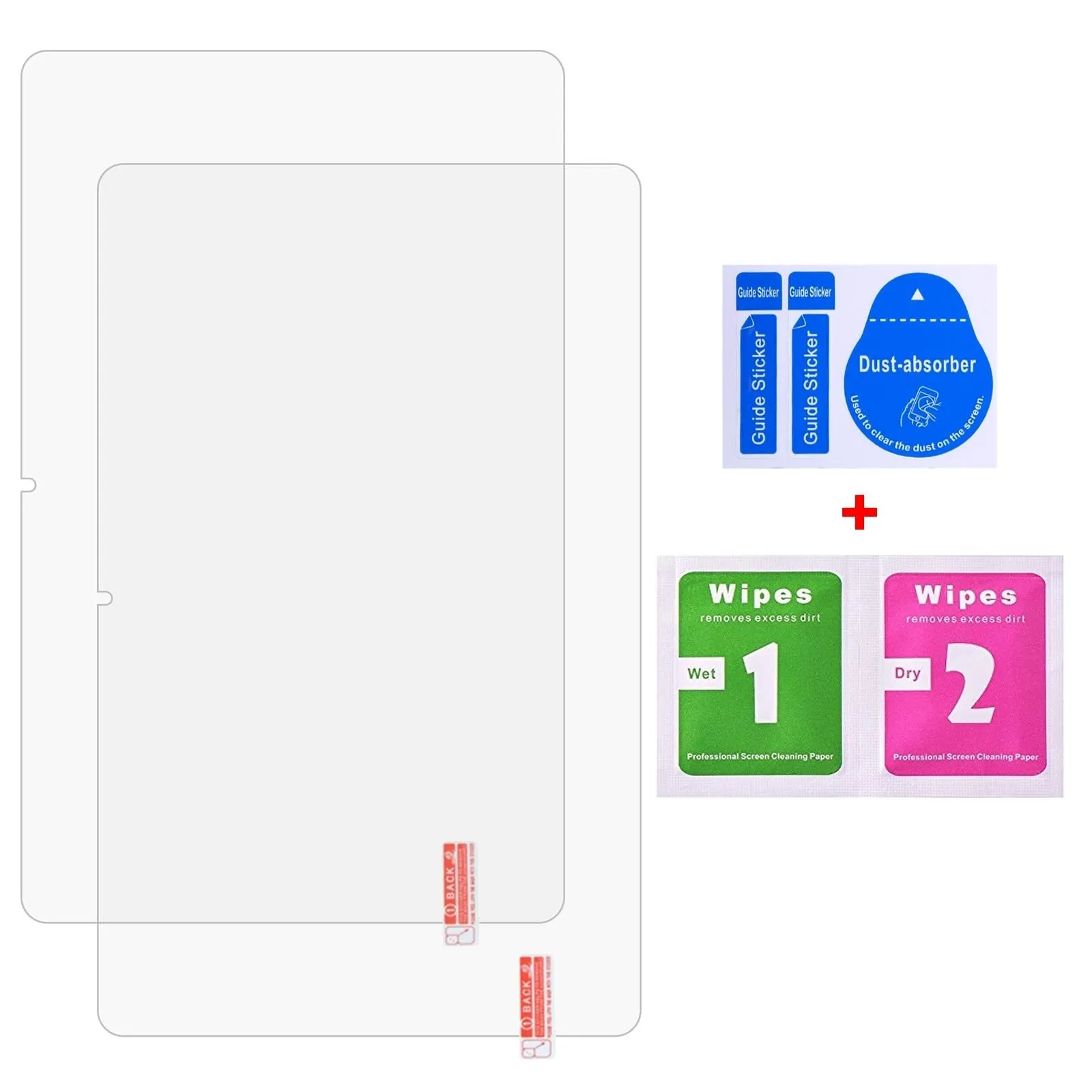 2-Pack Tempered Glass Film For Amazon Fire Max 11 - 9H 0.3Mm Explosion-Proof
