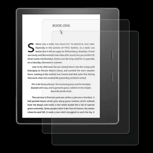 2-Pack Tempered Glass Film For Amazon Kindle Oasis 2017 - 9H 2.5D Explosion-Proof