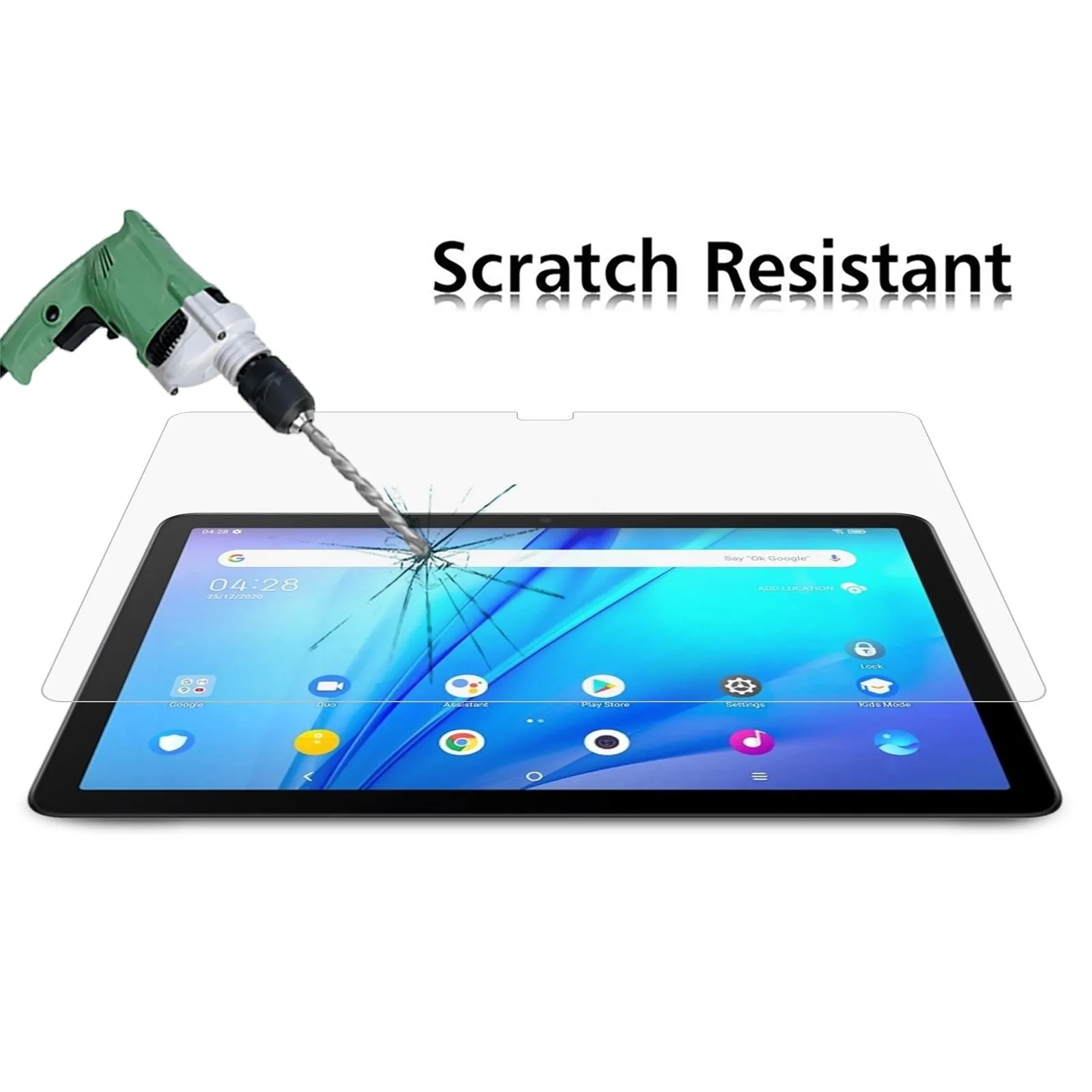 2-Pack Tempered Glass Film For Tcl Tab 10S / Huawei Enjoy Tablet 2