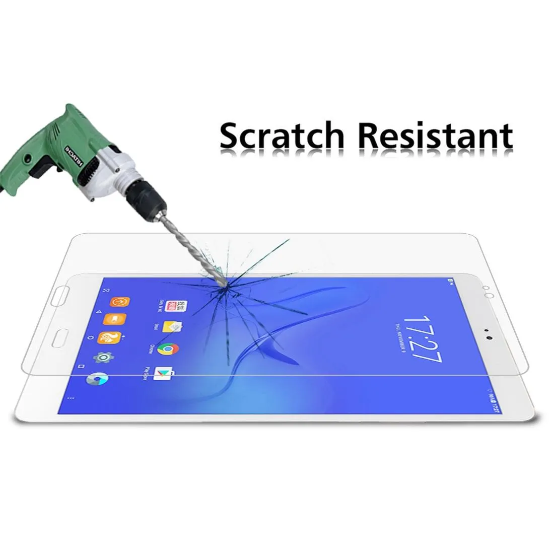 2-Pack Tempered Glass Film For Teclast T8 - 9H 2.5D Explosion-Proof