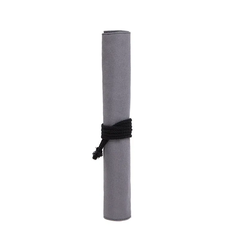 20 Hole Position Gouache Pen Writing Brush Curtain Large Capacity Brush with Makeup Brush Multi-Style