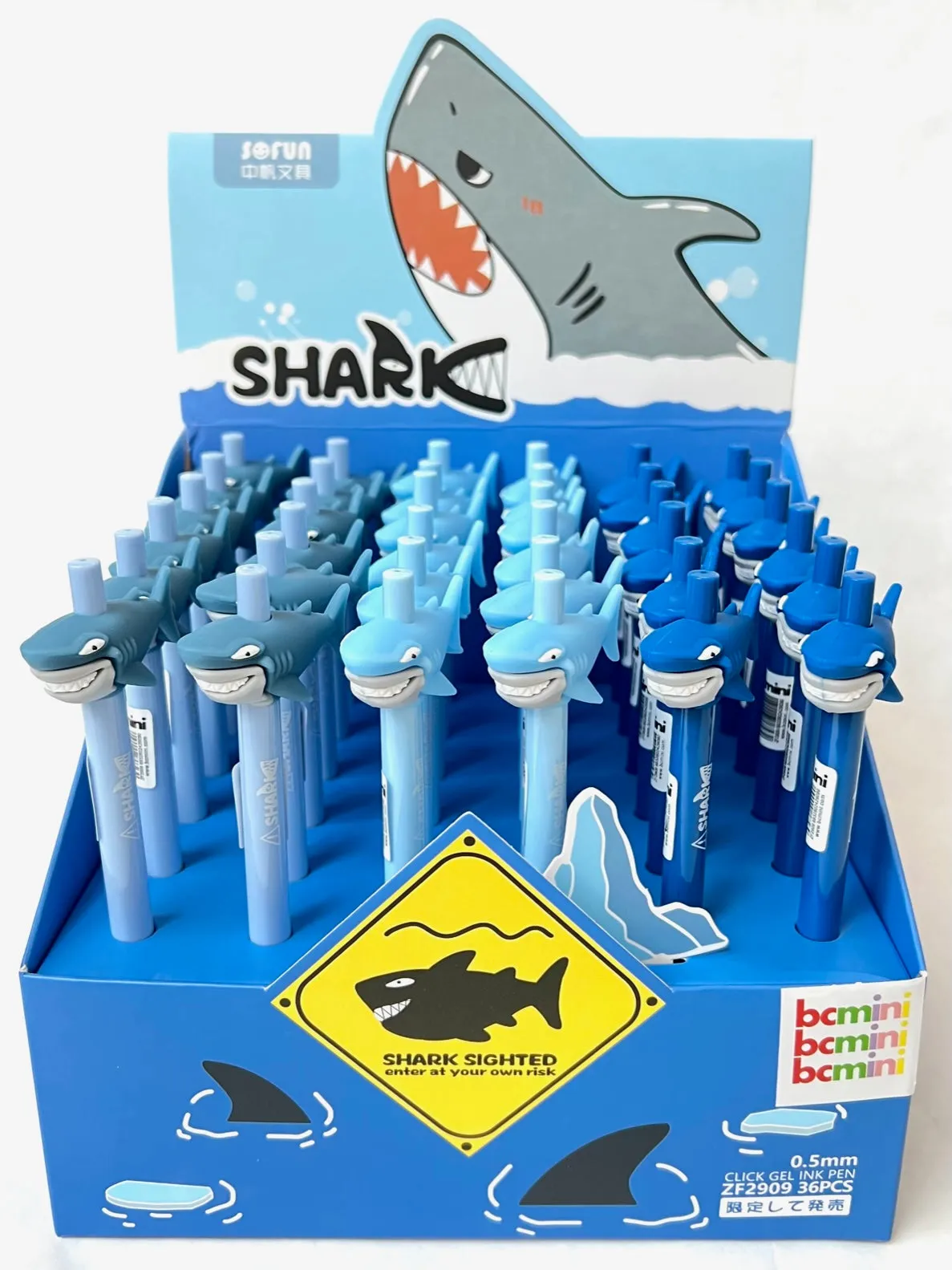 22481 SHARK RETRACTABLE GEL PEN-36