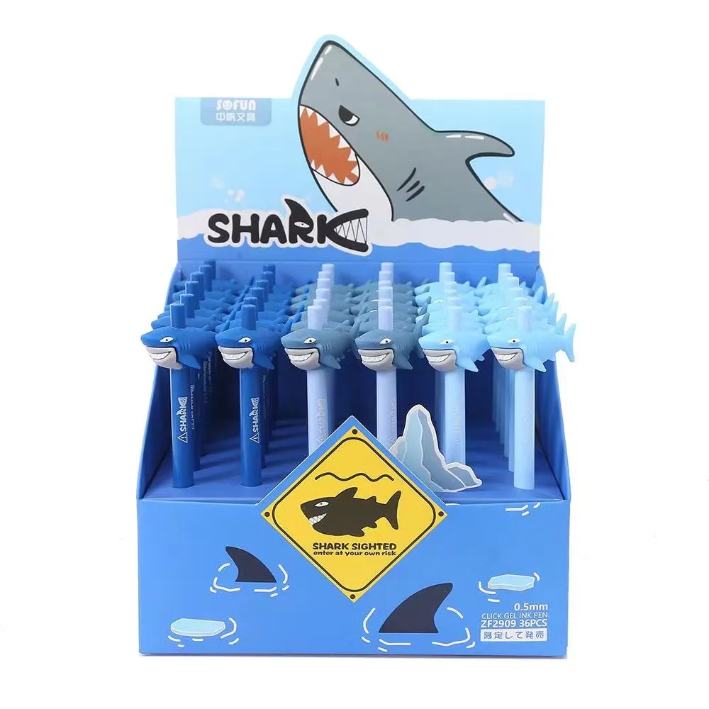 22481 SHARK RETRACTABLE GEL PEN-36