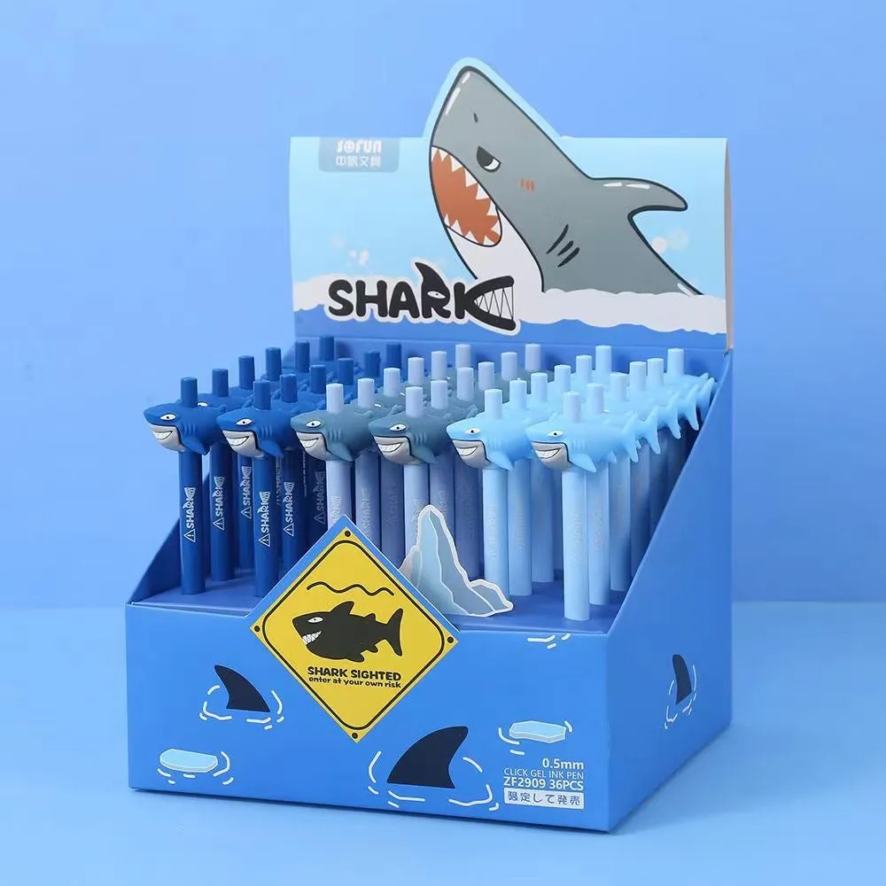 22481 SHARK RETRACTABLE GEL PEN-36
