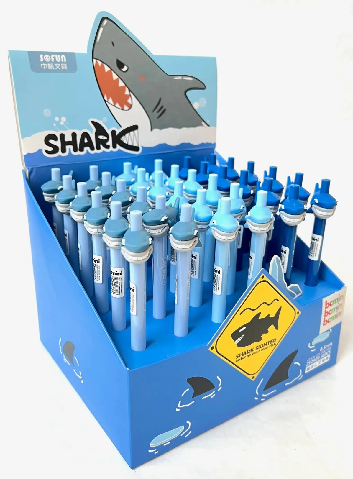 22481 SHARK RETRACTABLE GEL PEN-36