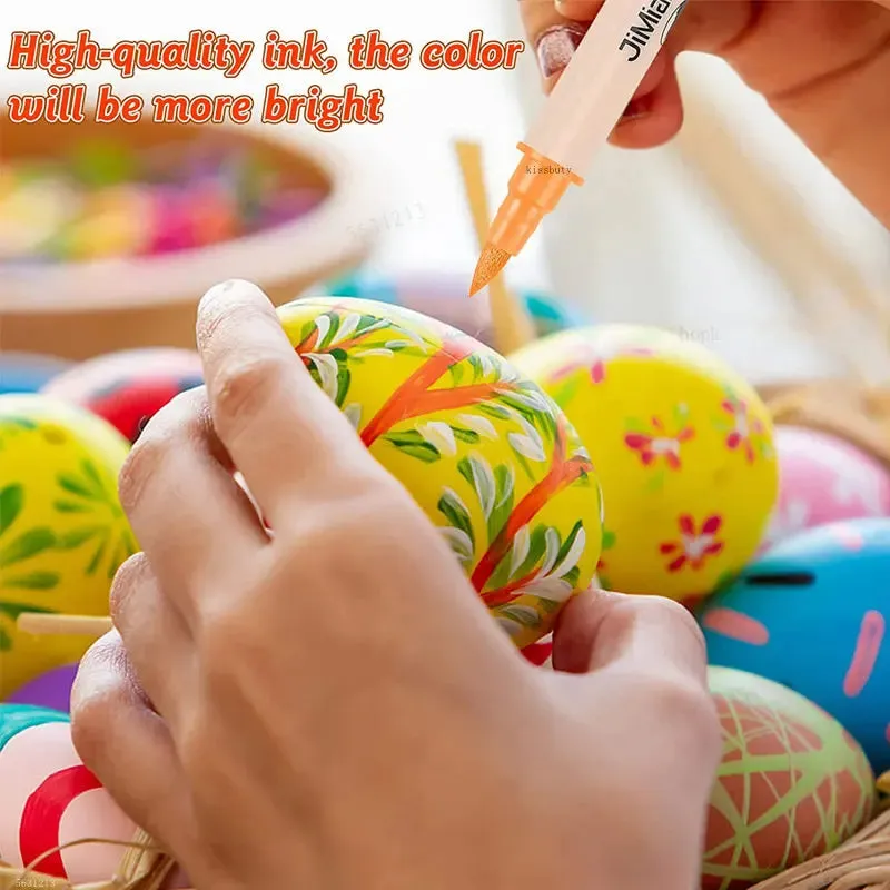 36 Pastel Acrylic Paint Markers for Rock Painting Wood Metal Dual Tip Soft Brush Extra Fine