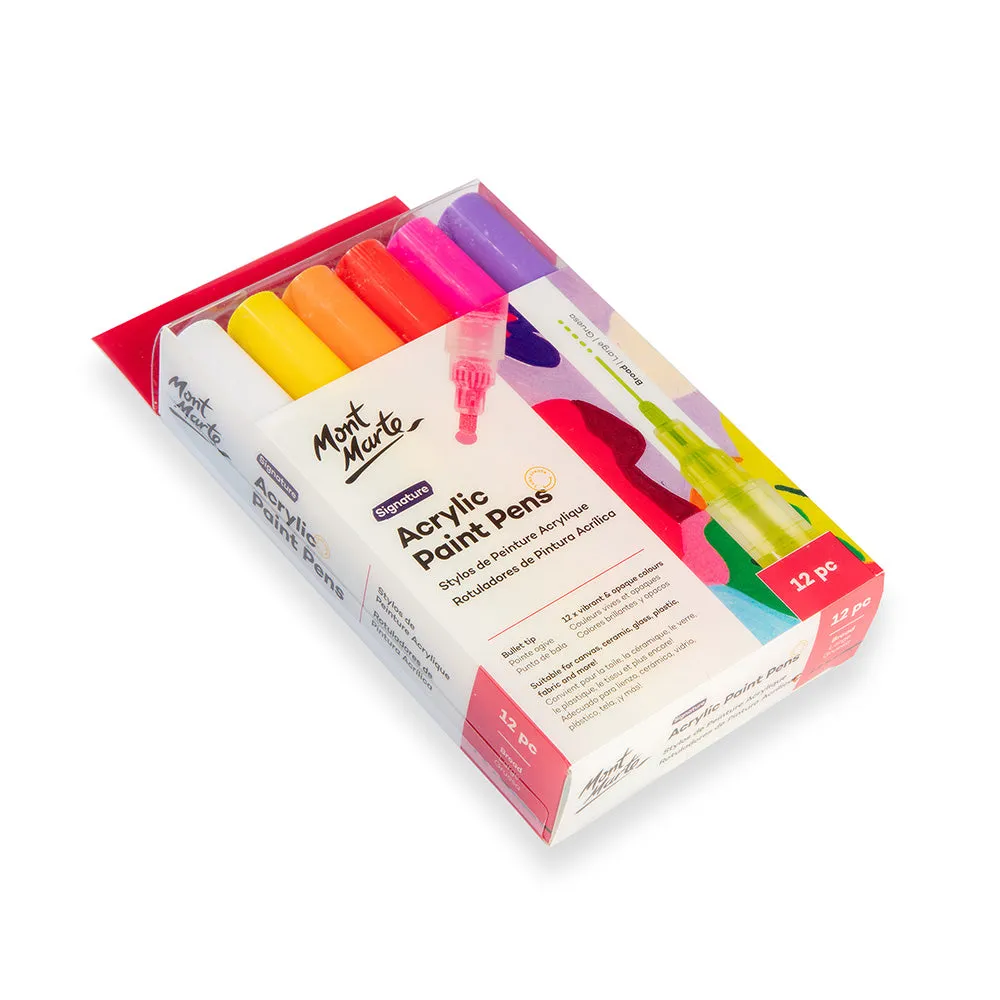 Acrylic Paint Pens Signature Broad Tip 12pc