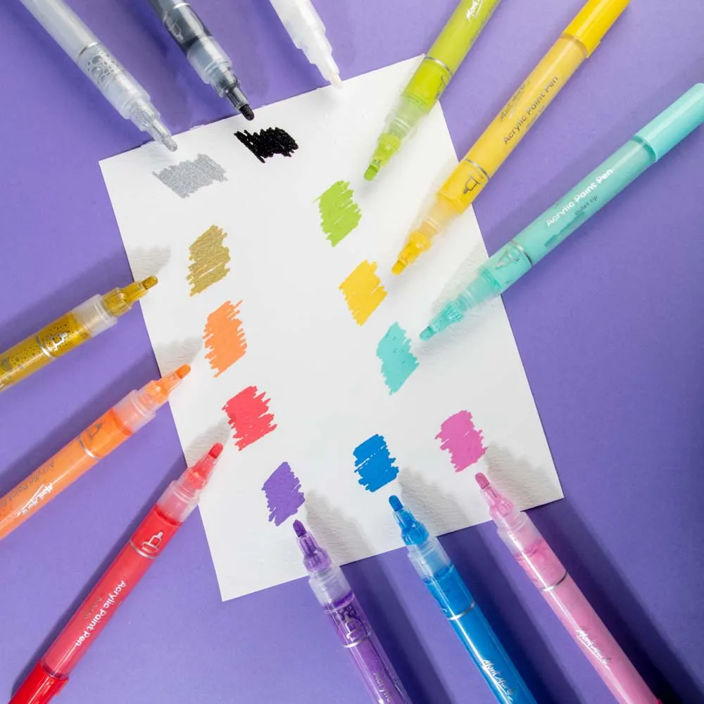 Acrylic Paint Pens Signature Broad Tip 12pc