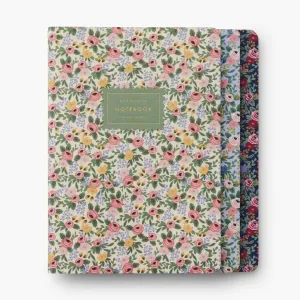 Assorted Rosa Notebooks (Set of 3)