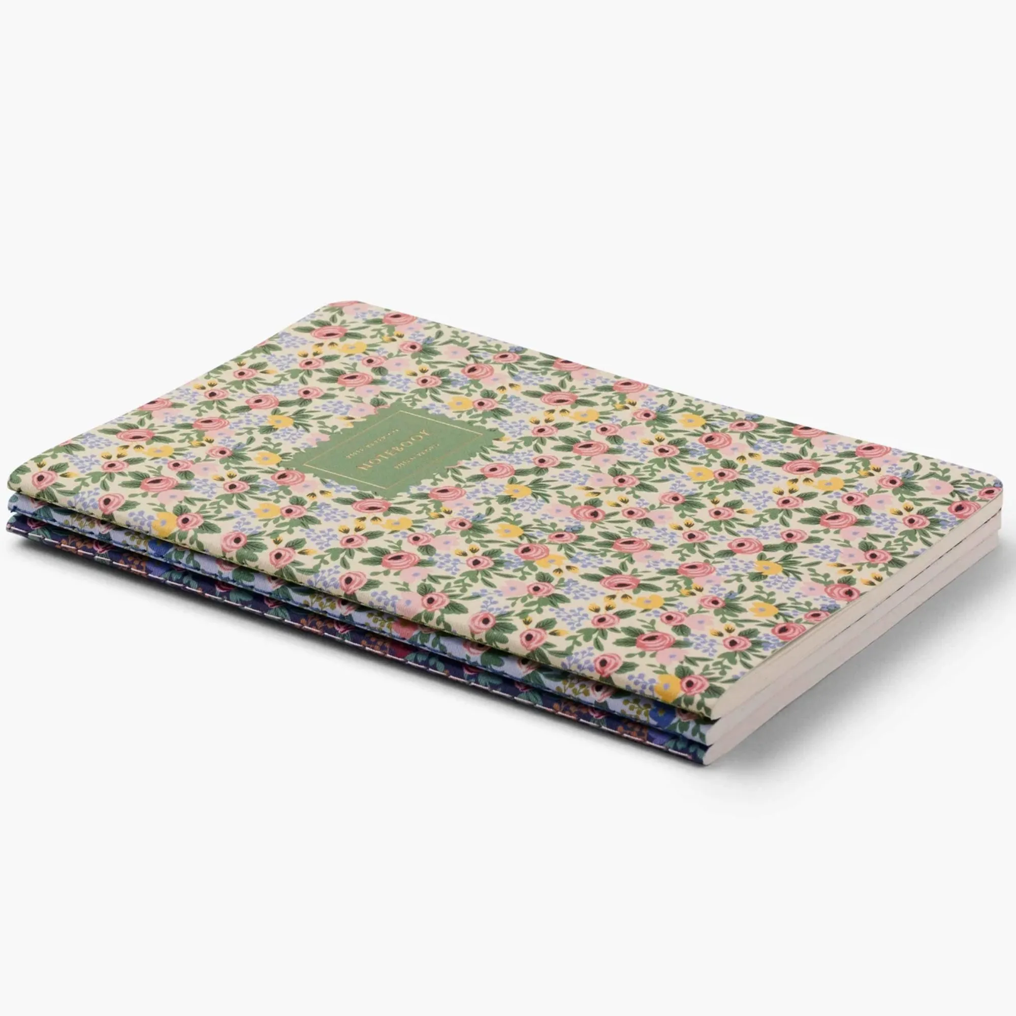 Assorted Rosa Notebooks (Set of 3)