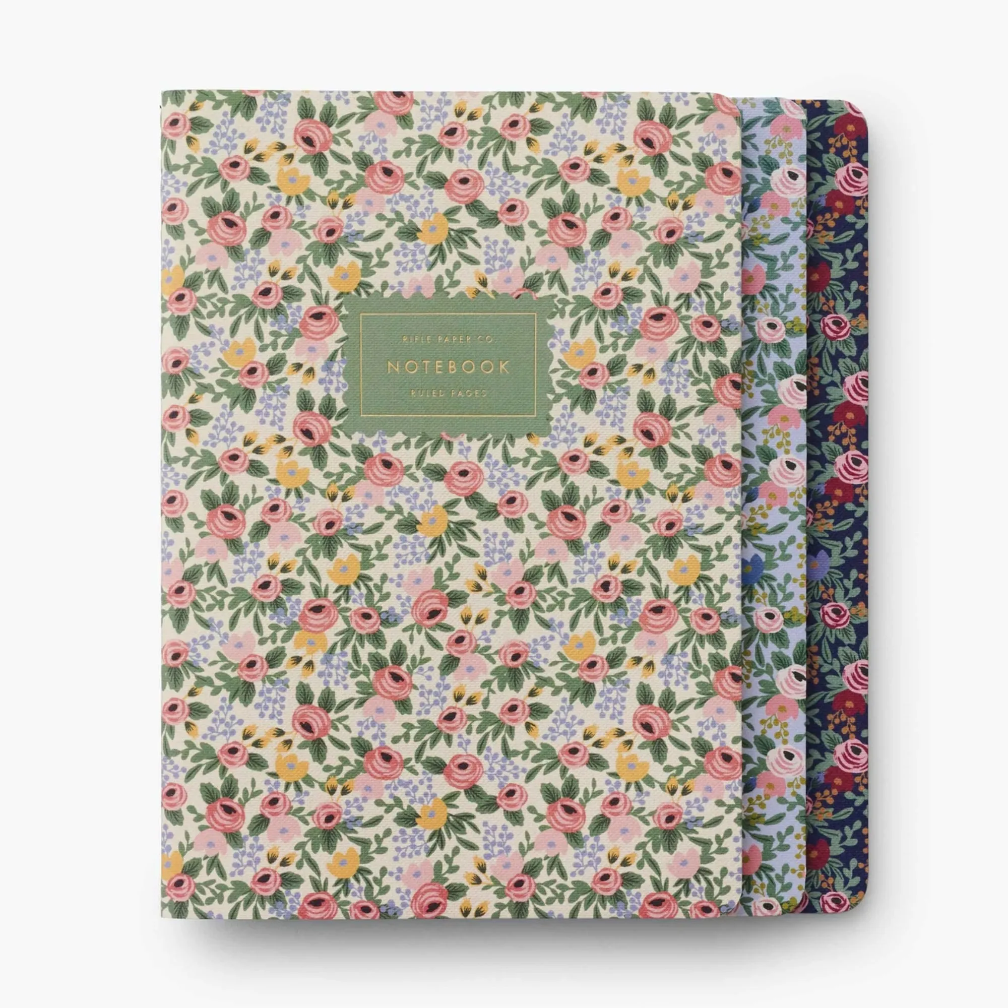 Assorted Rosa Notebooks (Set of 3)