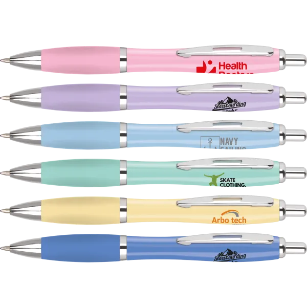 Curvy Pastel Pens
