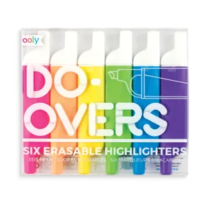 Do Overs Erasable Highlighters - Set of 6