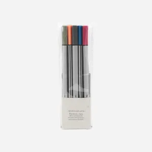 Fineliners Set of 5 (Multi)