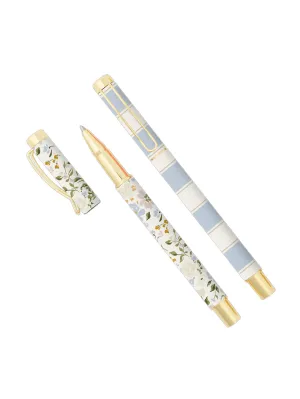 Floral Metal Pen Set Floral Metal Pen Set