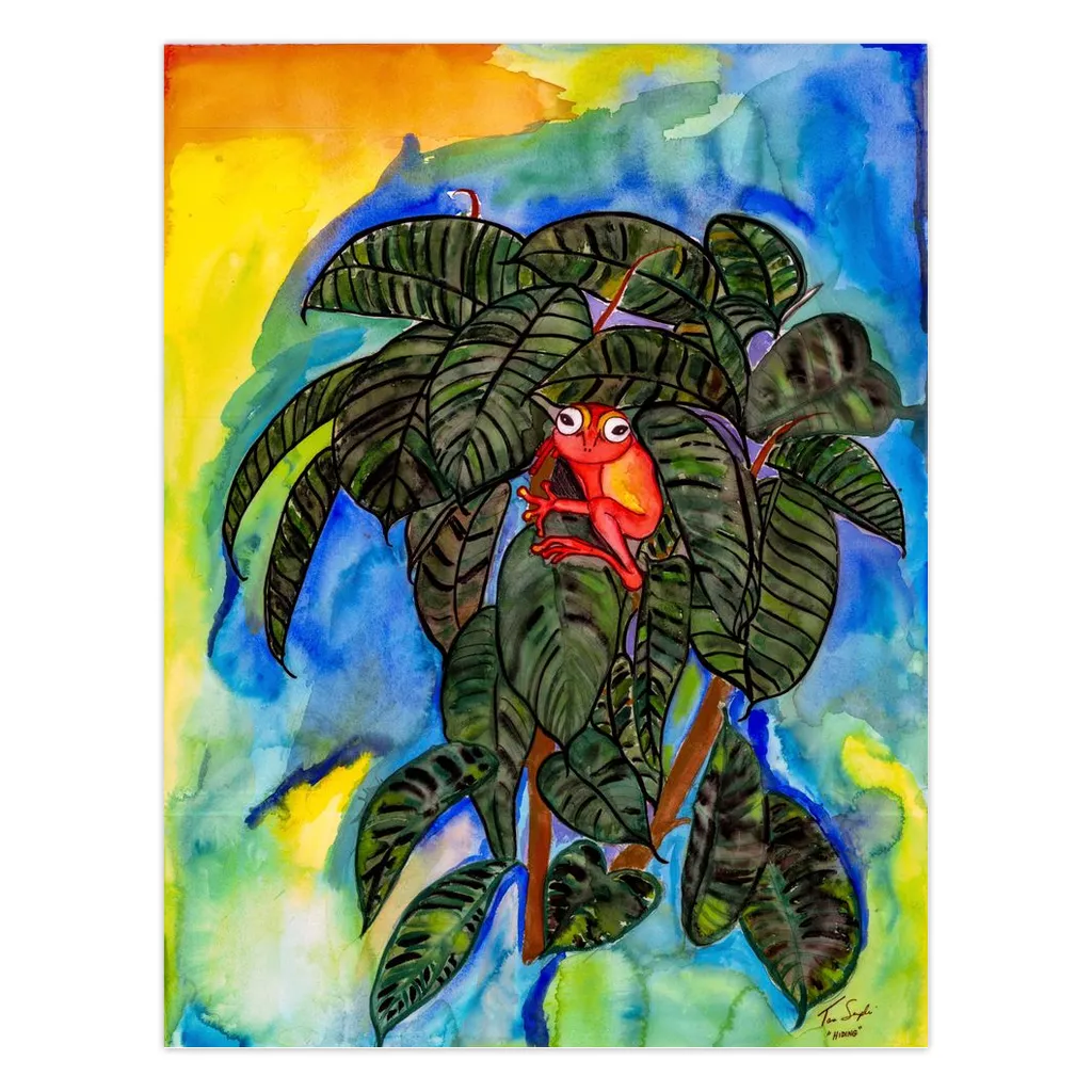 Greeting Cards-Tree Frog
