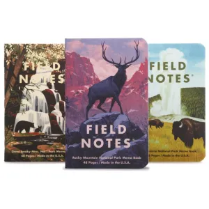 National Park Series Notebook 3 Pack