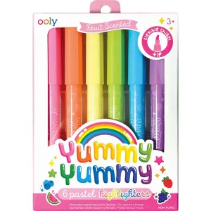 Ooly Yummy Yummy Scented Pastel Highlighters - 6 Pack