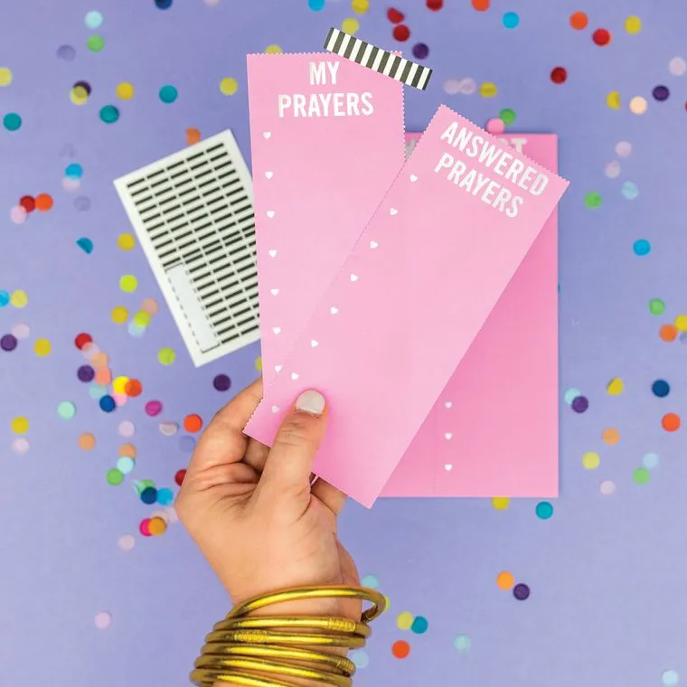prayer list notepad
