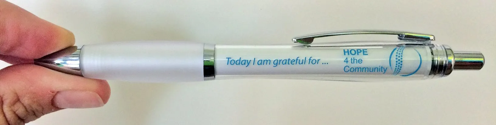 Promotional Curvy Pens - Unprinted sample