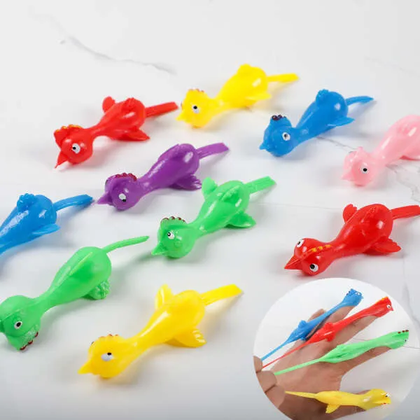 Quaquapult - Flying sticky chicks