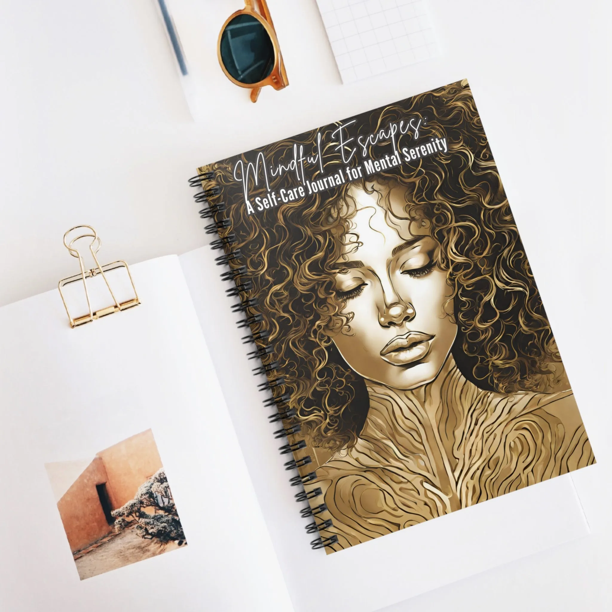 Self Care Spiral Notebook - Ruled Line