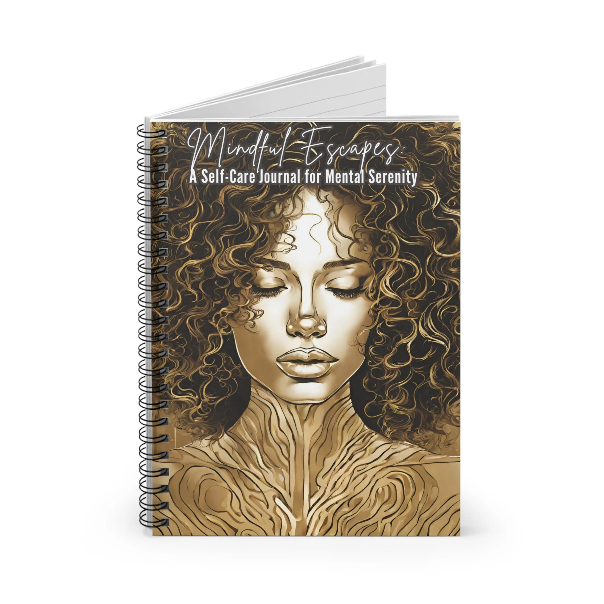 Self Care Spiral Notebook - Ruled Line