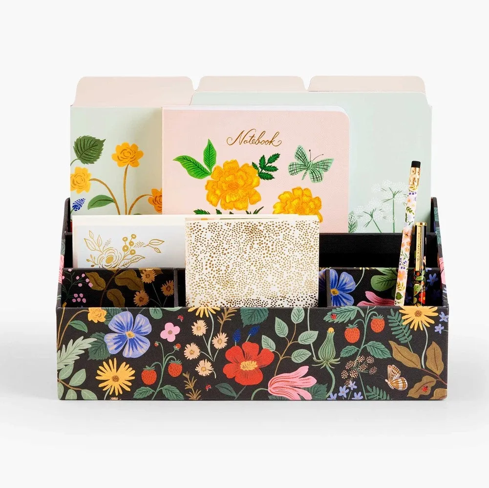 Strawberry Fields Desk Organizer