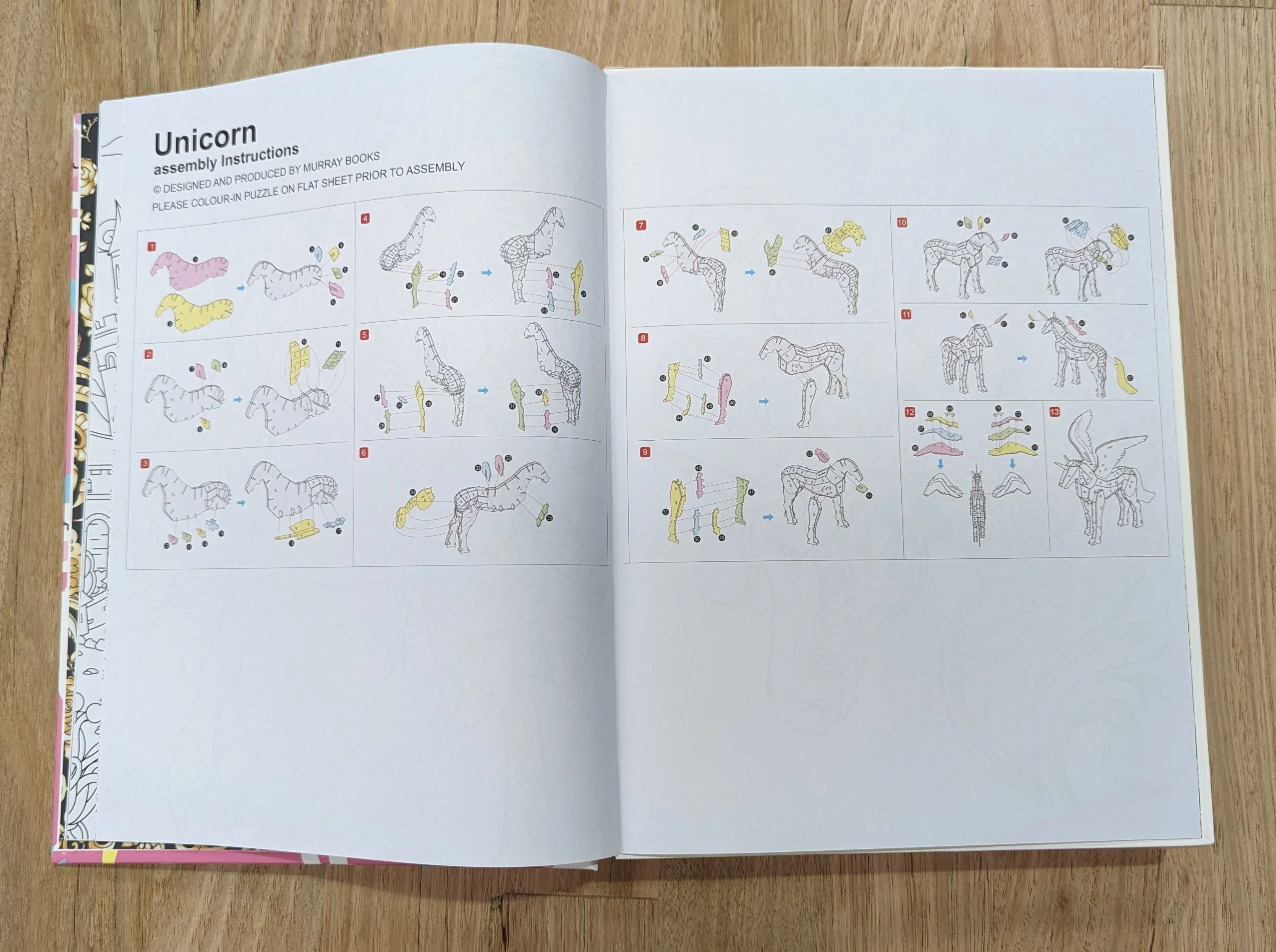 Unicorn Puzzle Book